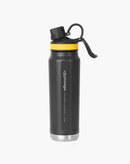 Galapagos® - Garrafa Térmica Cascade Preta e Amarela - 710ml