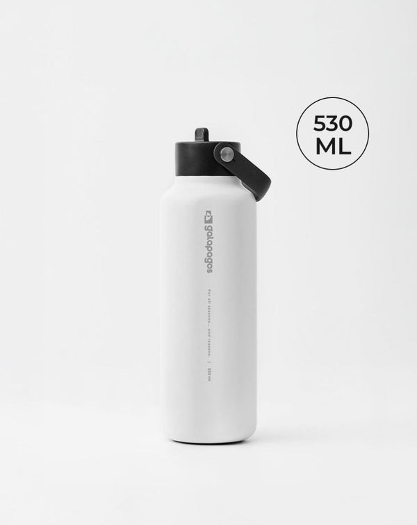 Galapagos® - Garrafa Térmica River Branca - 530ml