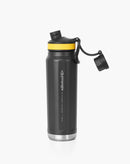 Galapagos® - Garrafa Térmica Cascade Preta e Amarela - 710ml
