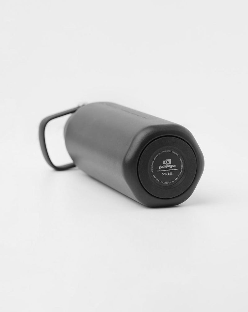 Galapagos® - Garrafa Térmica River Preta - 530ml