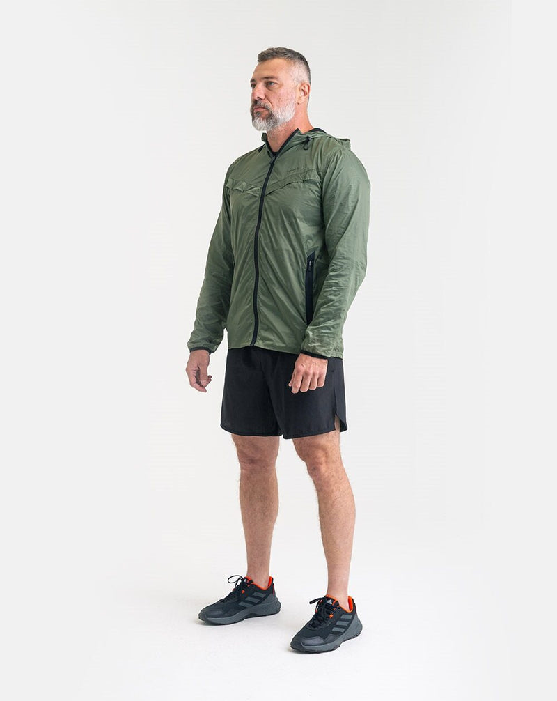 JAQUETA CORTA VENTO ACTION - VERDE