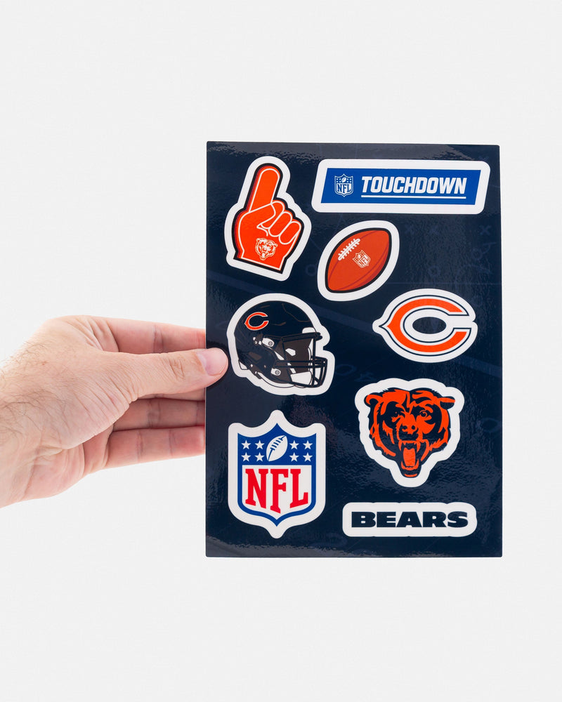 Cartela de Adesivo NFL