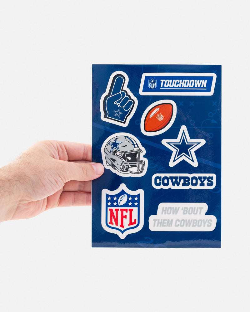 Cartela de Adesivo NFL