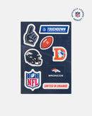 Cartela de Adesivo NFL