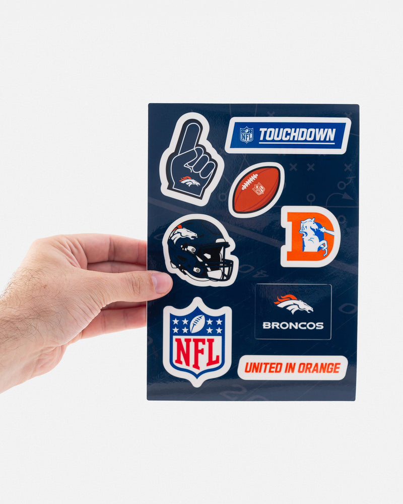 Cartela de Adesivo NFL