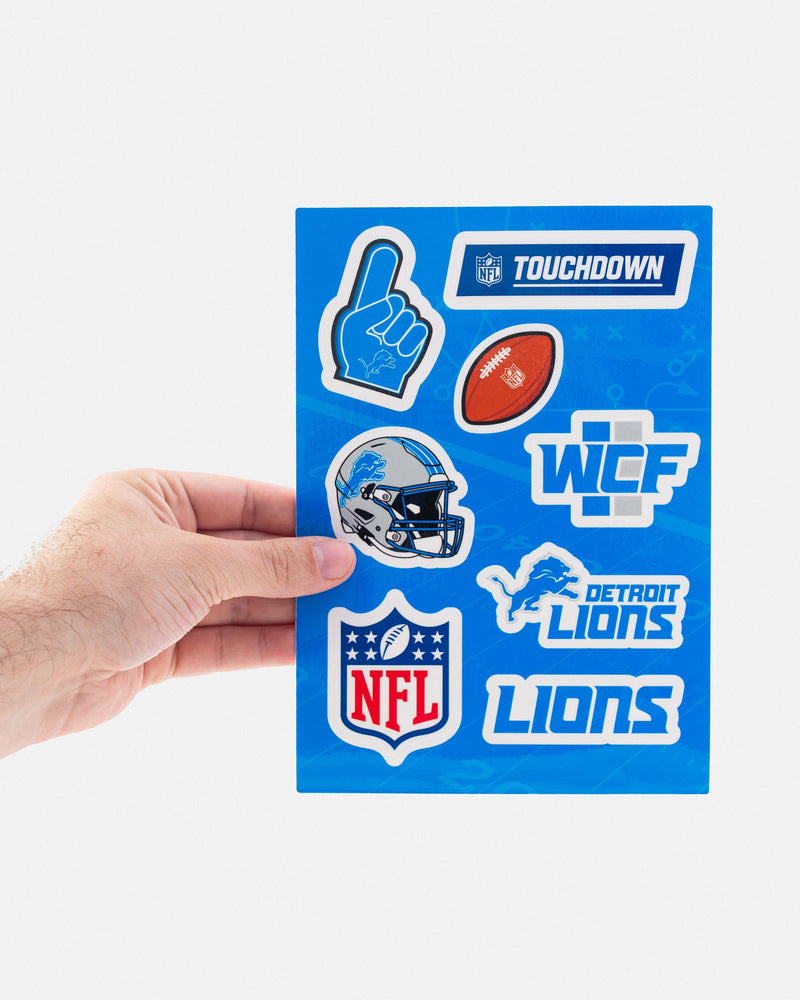 Cartela de Adesivo NFL