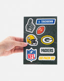 Cartela de Adesivo NFL