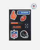 Cartela de Adesivo NFL