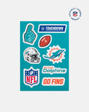 Cartela de Adesivo NFL