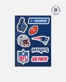 Cartela de Adesivo NFL