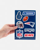 Cartela de Adesivo NFL