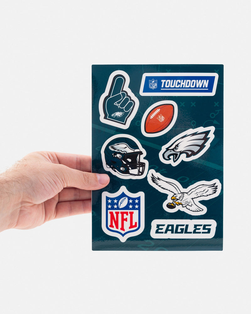 Cartela de Adesivo NFL