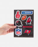 Cartela de Adesivo NFL