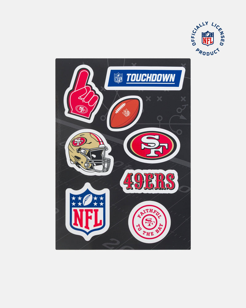 Cartela de Adesivo NFL