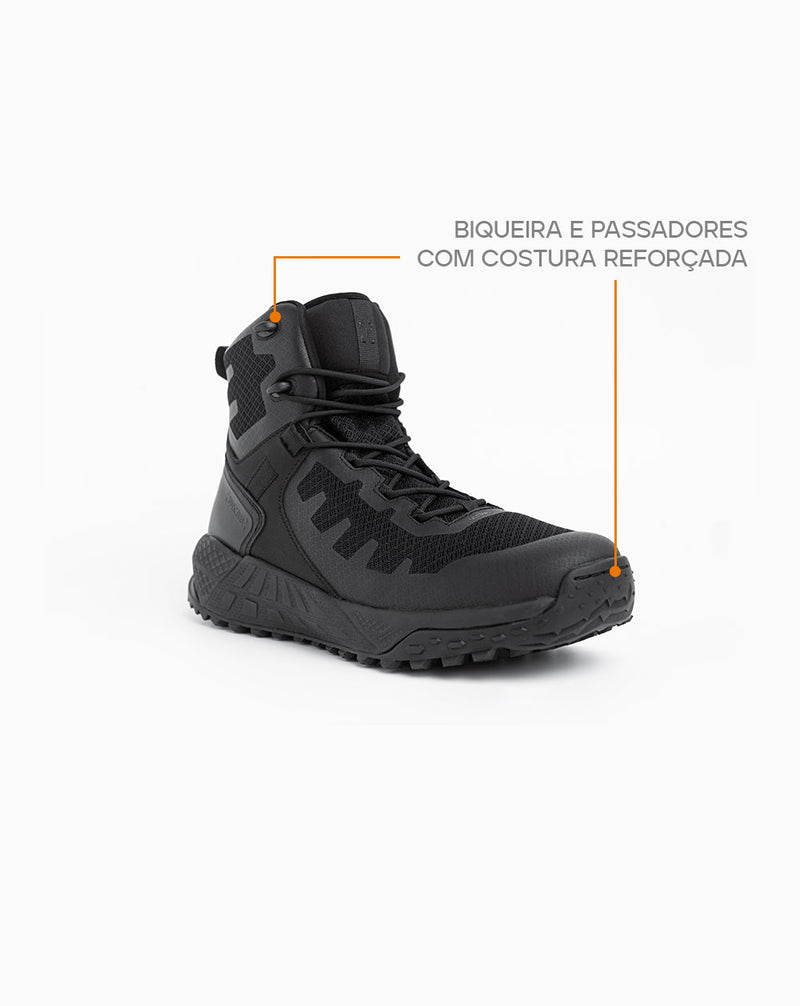 Bota Arion 2.0 6" - Preta