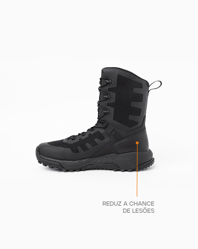 Bota Arion 2.0 8" - Preta