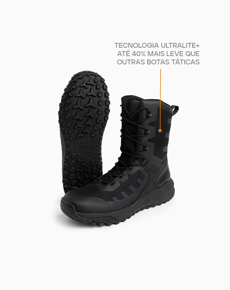 Bota Arion 2.0 8" - Preta