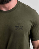 Camiseta Concept Flaming Skull - Verde