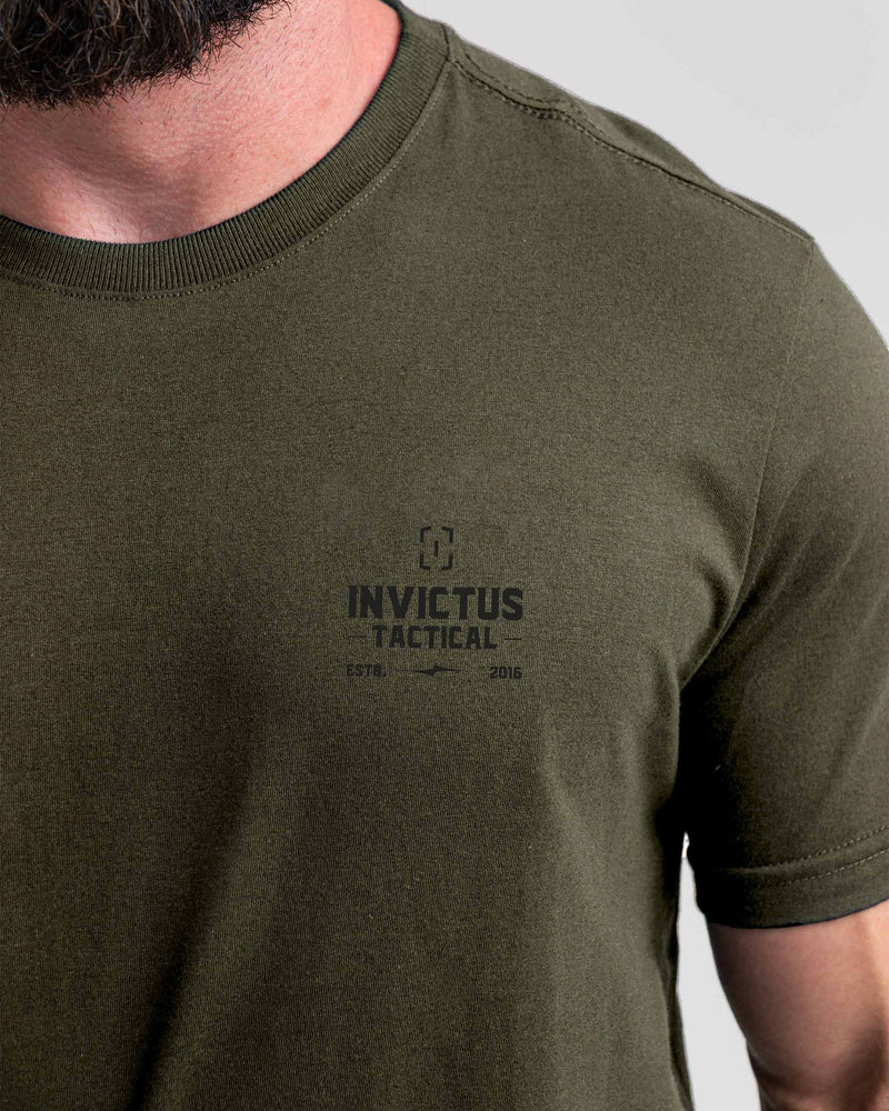 Camiseta Concept Flaming Skull - Verde