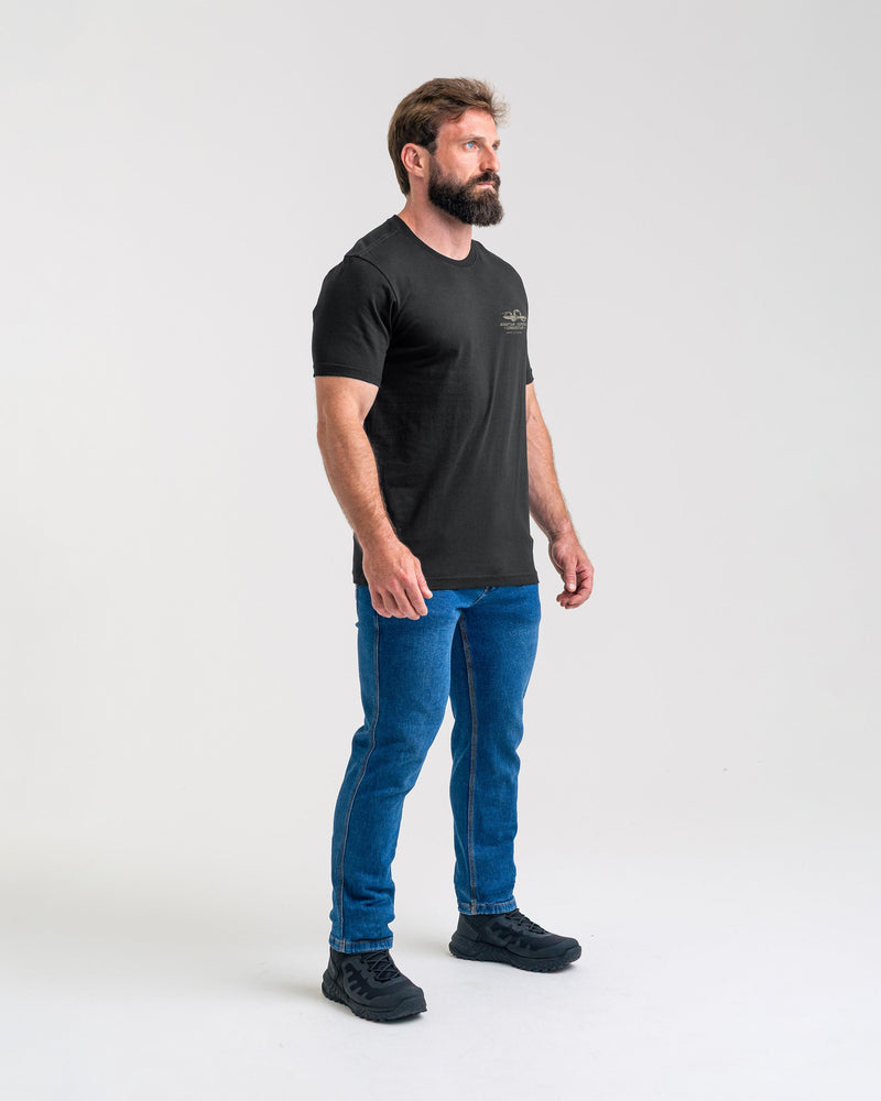 Camiseta Concept Conquer Snake - Preto