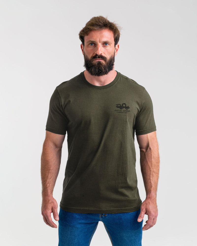 Camiseta Concept Conquer Snake - Verde