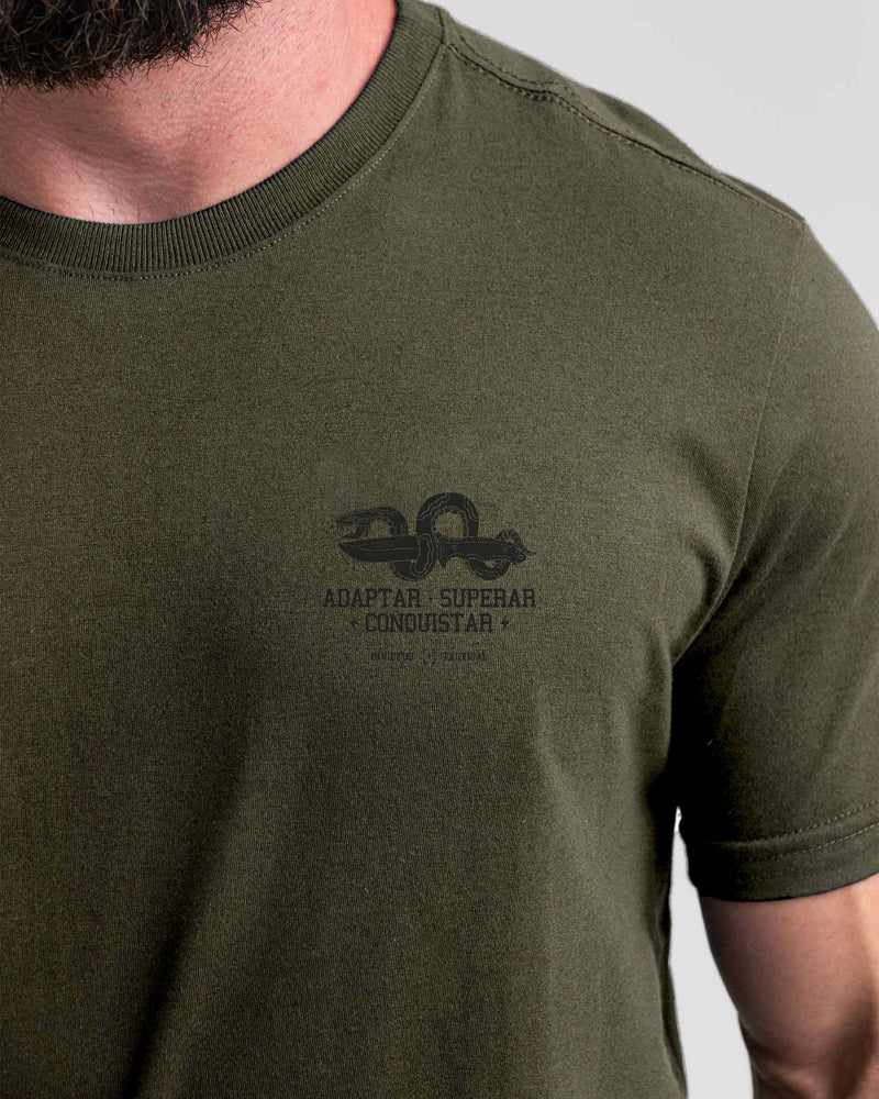 Camiseta Concept Conquer Snake - Verde