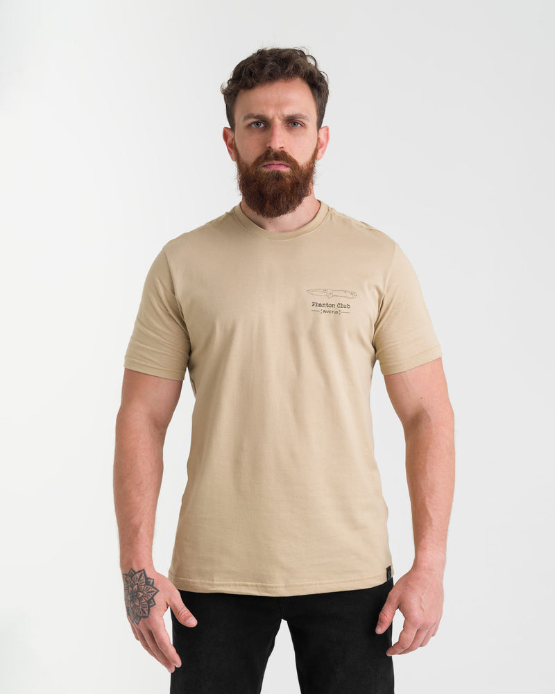 Camiseta Concept Phanton Club - Caqui