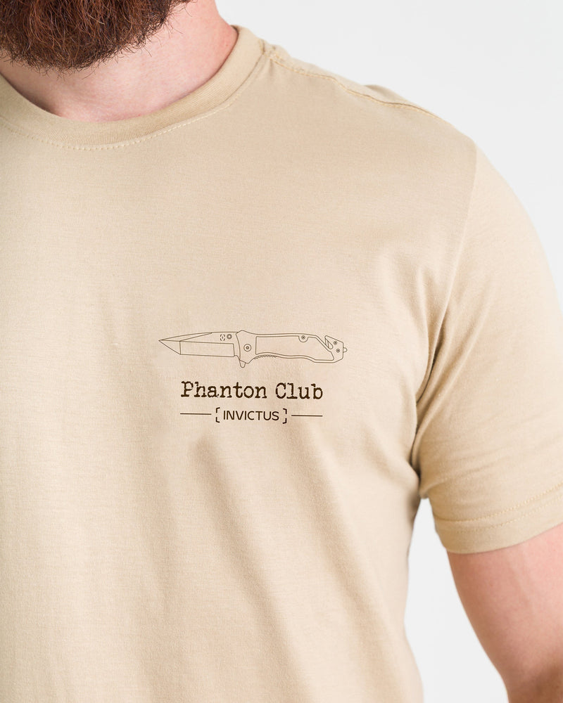 Camiseta Concept Phanton Club - Caqui