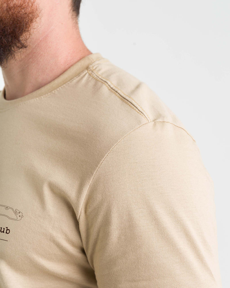 Camiseta Concept Phanton Club - Caqui