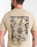 Camiseta Concept Windrose - Caqui