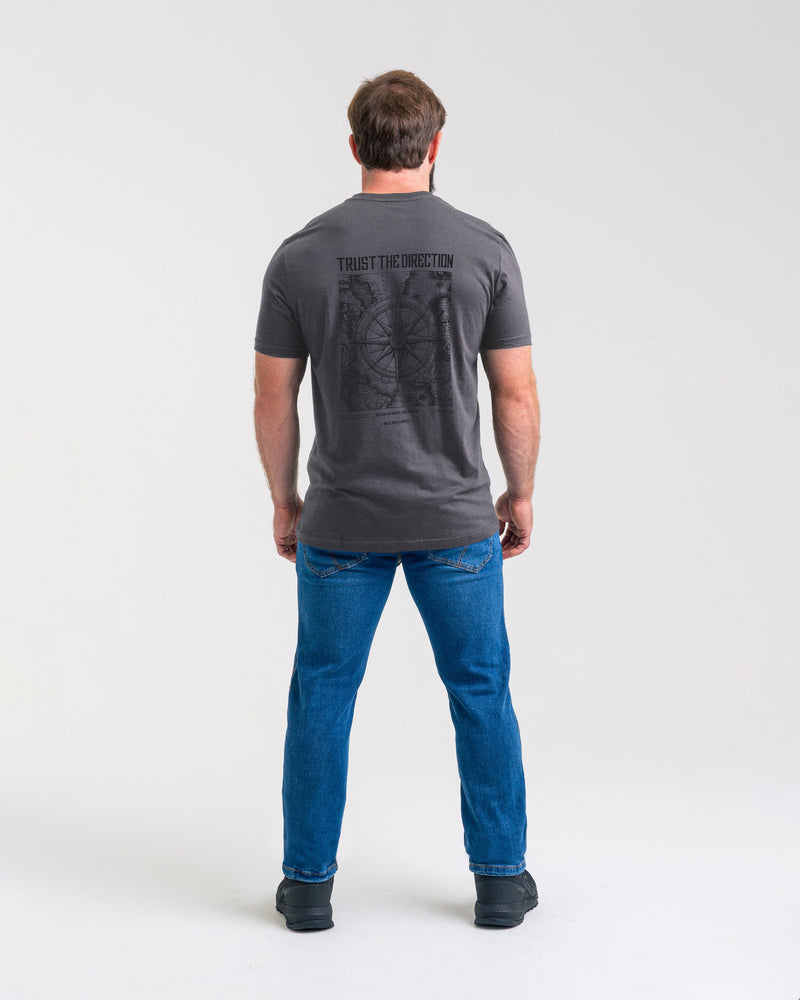 Camiseta Concept Windrose - Chumbo