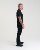 Camiseta Concept Flaming Skull - Preto