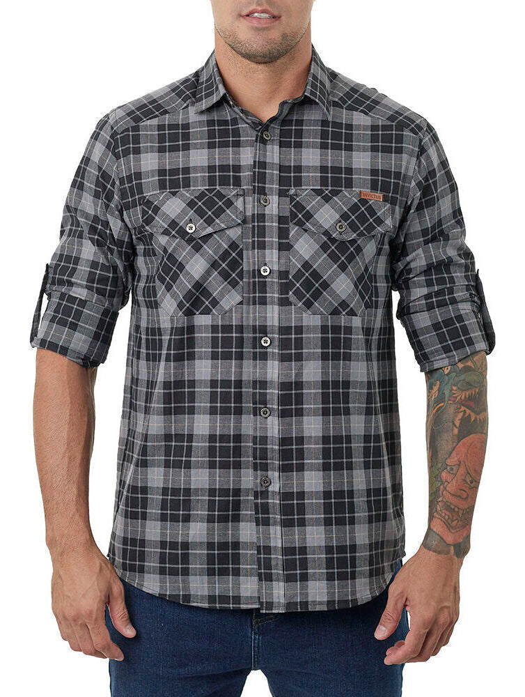 Camisa Lumberjack Texas - Cinza