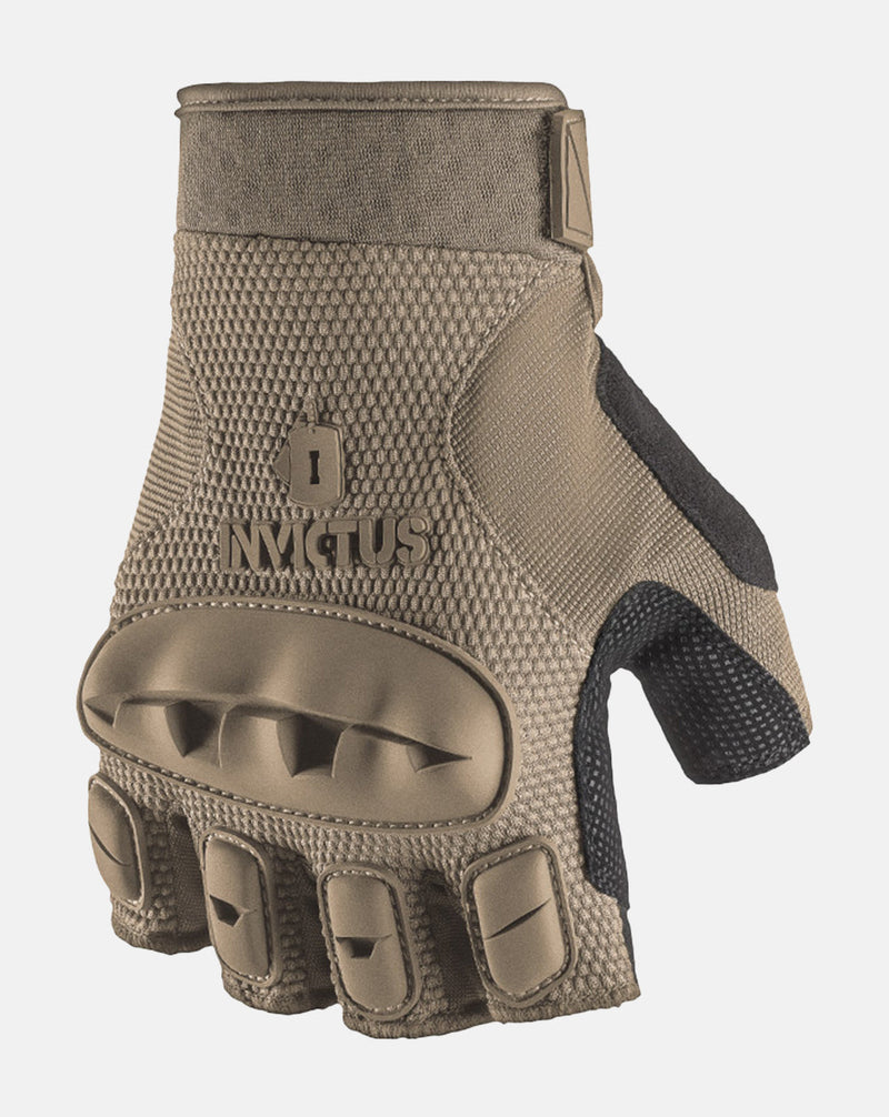 Luva Tática Meio Dedo Rocky - Desert