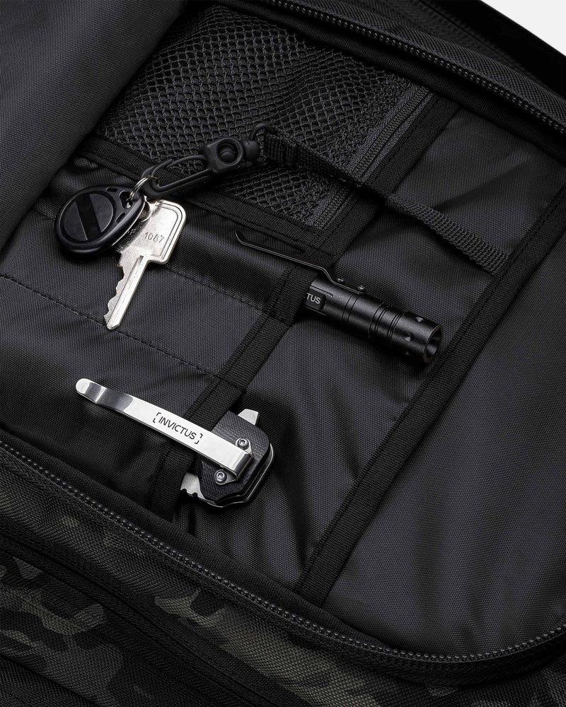 Mochila Duster 2.0 - Warskin Black 35L