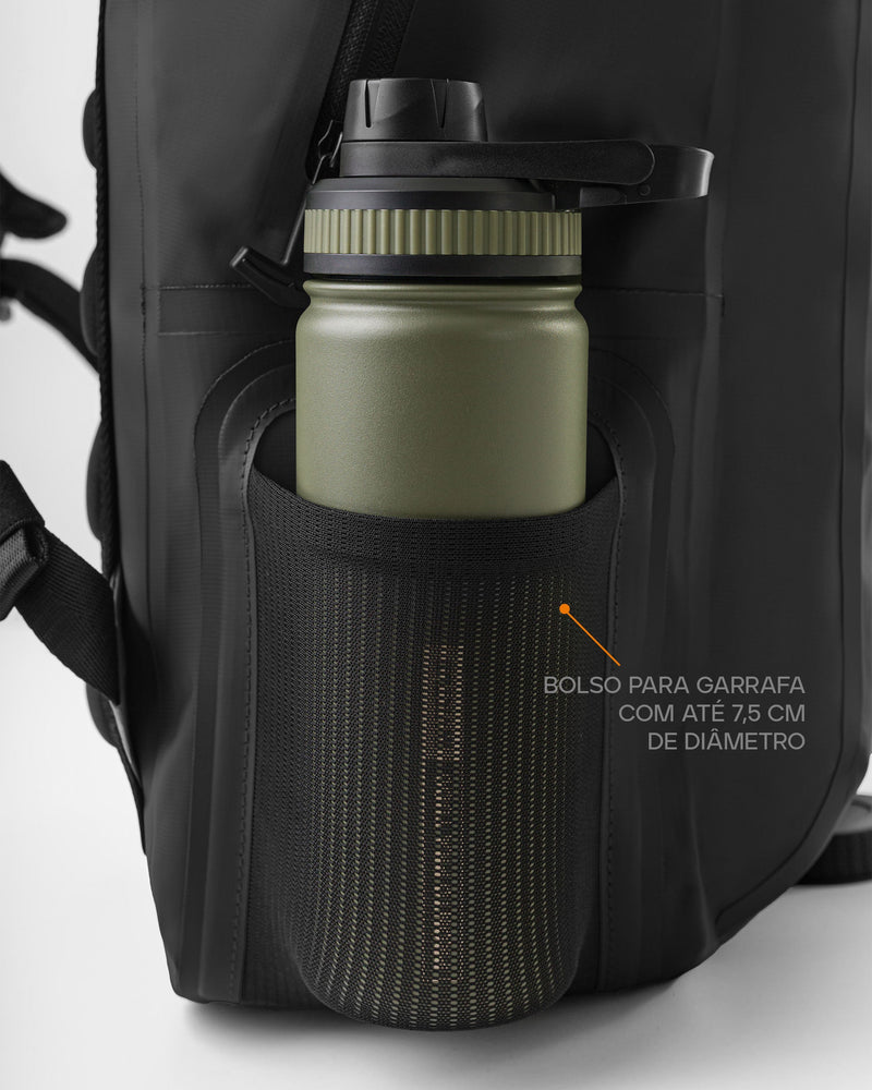 Mochila Impermeável Torrent - Preta