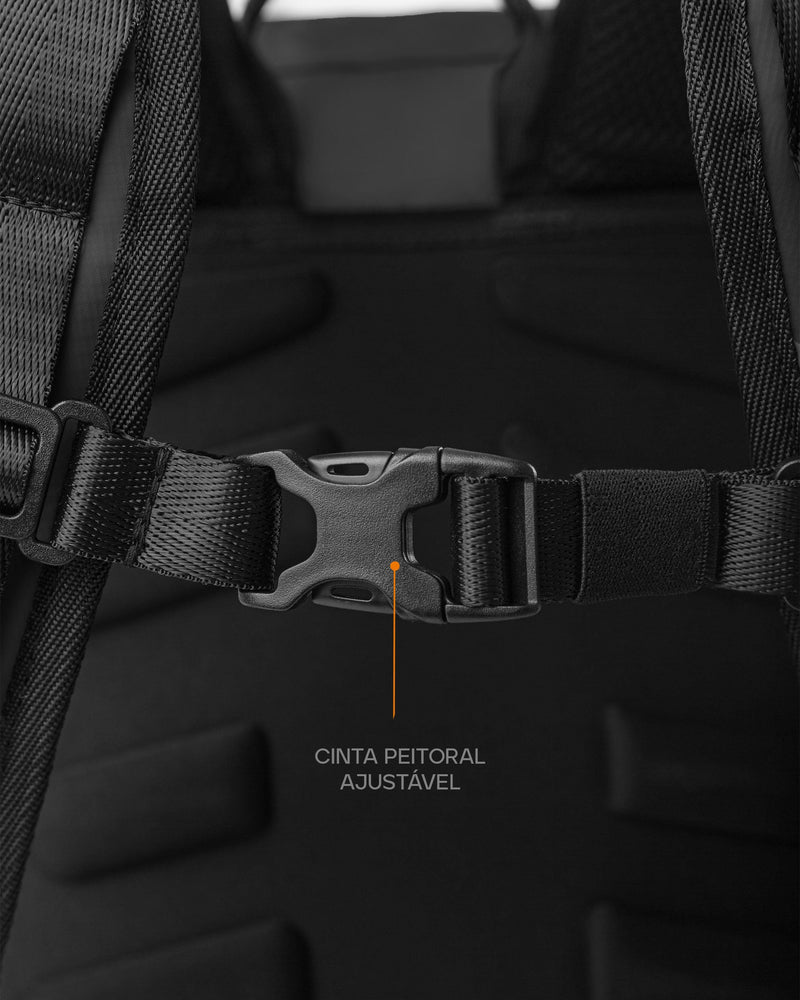 Mochila Impermeável Torrent - Preta