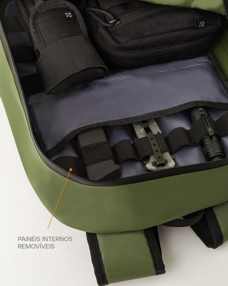 Mochila Impermeável Torrent - Verde