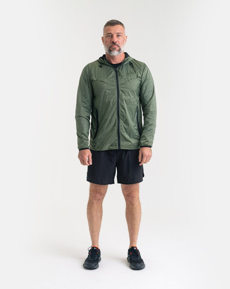 JAQUETA CORTA VENTO ACTION - VERDE