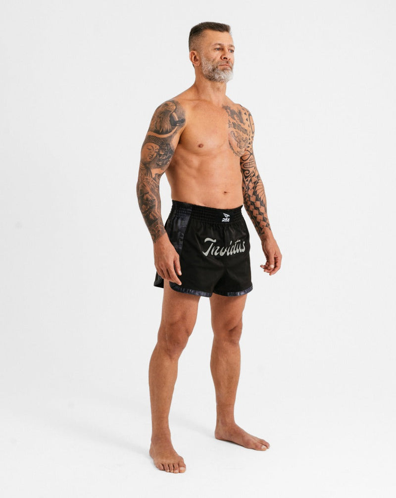 Bermuda Muay Thai Tigre RFA + INVICTUS - Preta