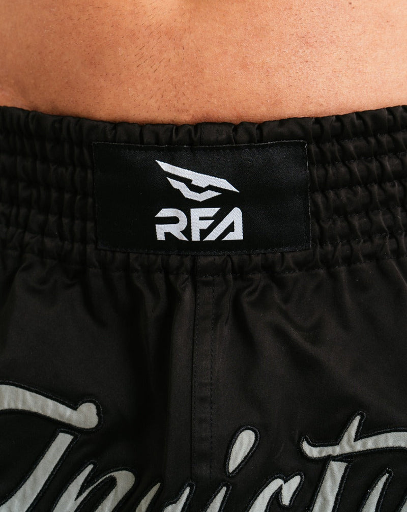 Bermuda Muay Thai Tigre RFA + INVICTUS - Preta