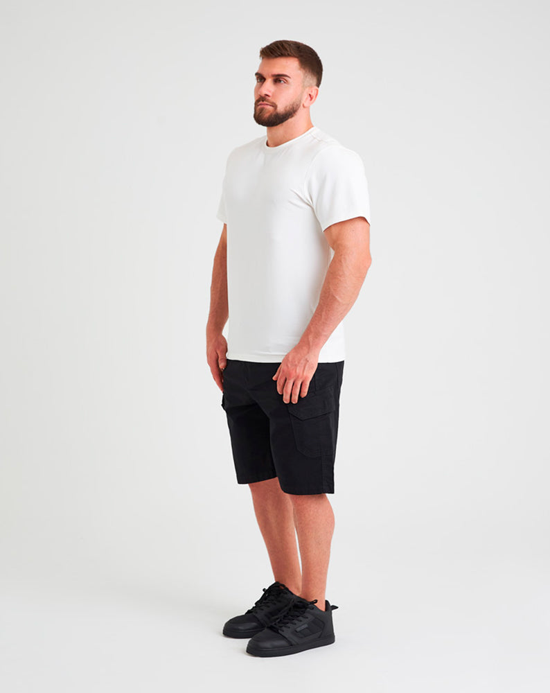 Bermuda Tática Motion Ripstop Elastano - Preta