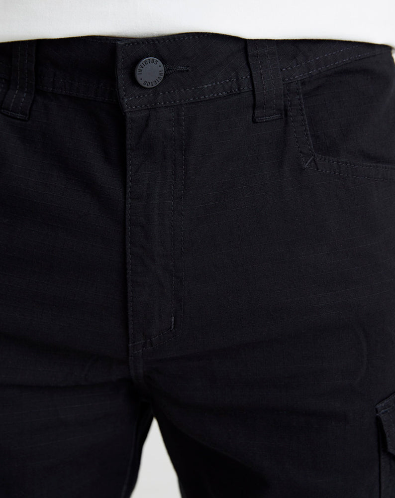 Bermuda Tática Motion Ripstop Elastano - Preta