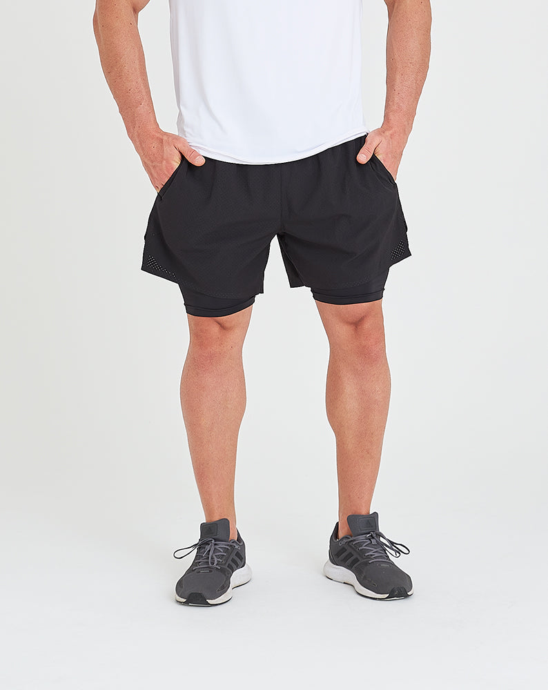 Bermuda Training Hidden Double - Preta