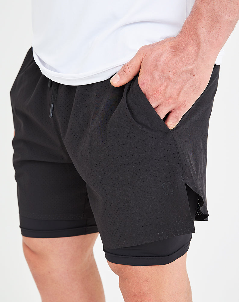 Bermuda Training Hidden Double - Preta