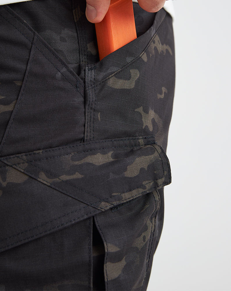 Bermuda Veteran - Camuflado Warskin Black
