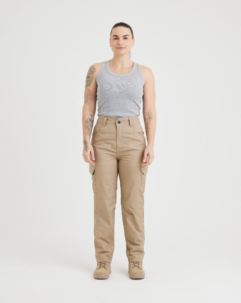 Calça Tática Feminina Bravery - Caqui