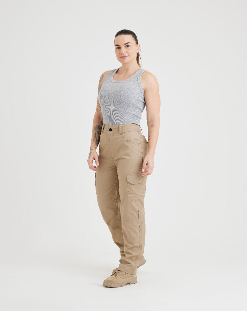 Calça Tática Feminina Bravery - Caqui