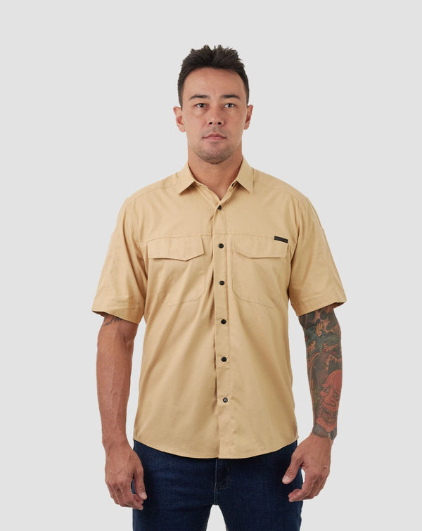 Camisa Alpha INVICTUS - Caqui