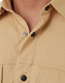 Camisa Alpha INVICTUS - Caqui